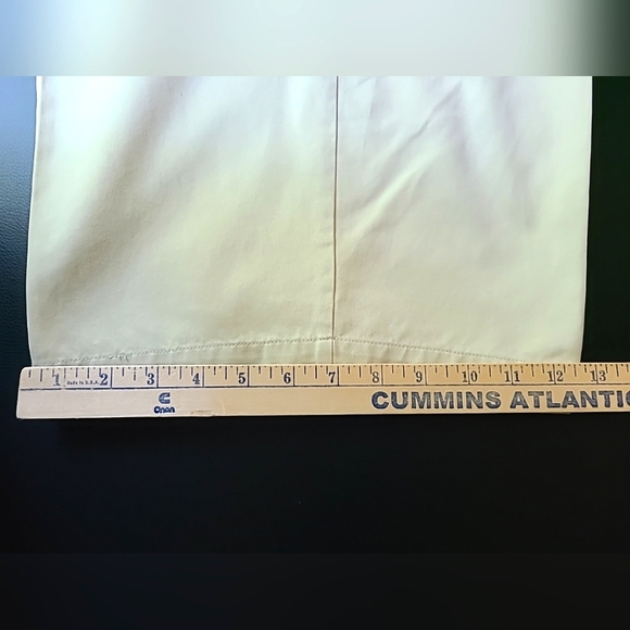 Daniel Bishop Shorts Men's 38 Tan Cotton Blend Flat Front Stay Tucked Waistband - Picture 9 of 9